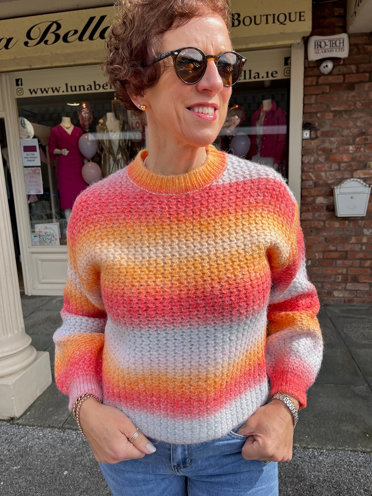 Ombre Knit Sweater