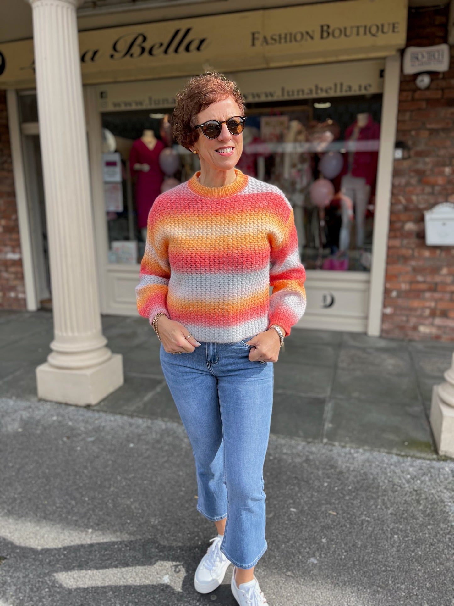 Ombre Knit Sweater