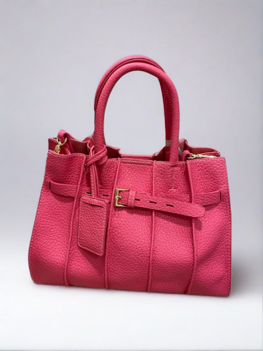 Cerise Pink Tote Bag