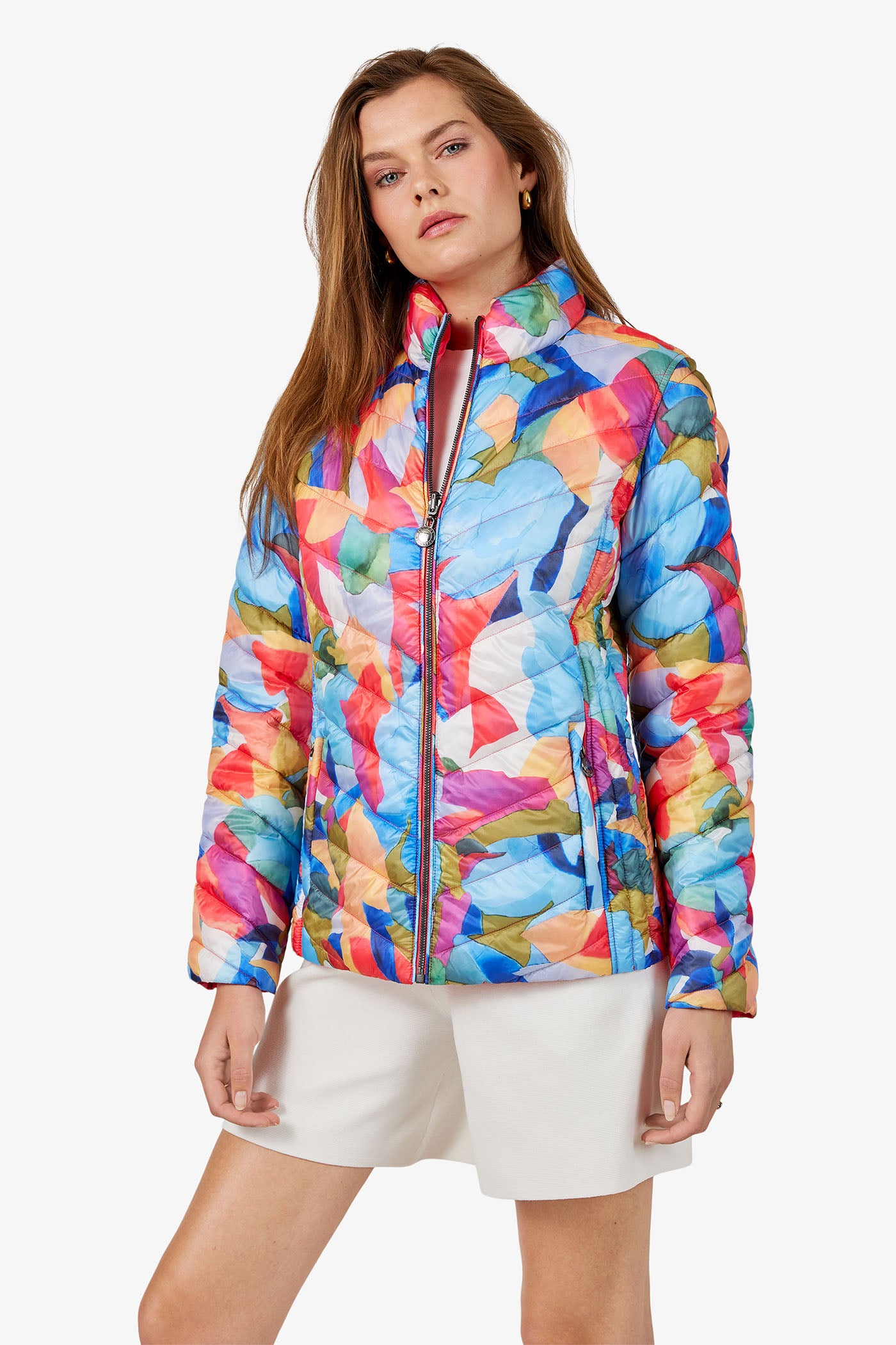 Coral Padded Reversible Jacket