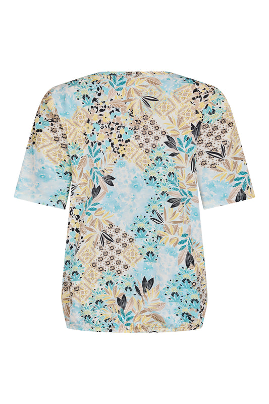 Sunday Floral Print Top