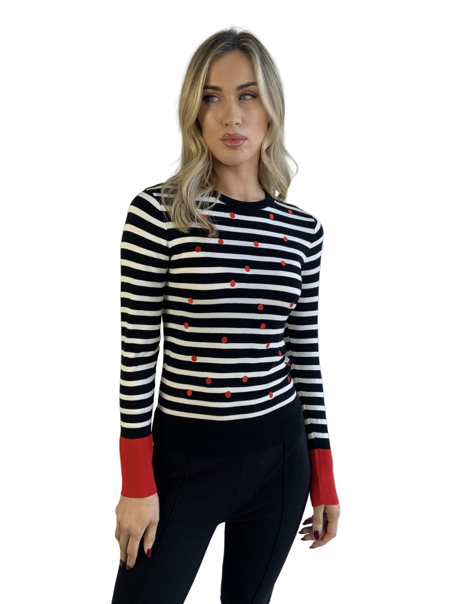 Stripes and Dots Sweater