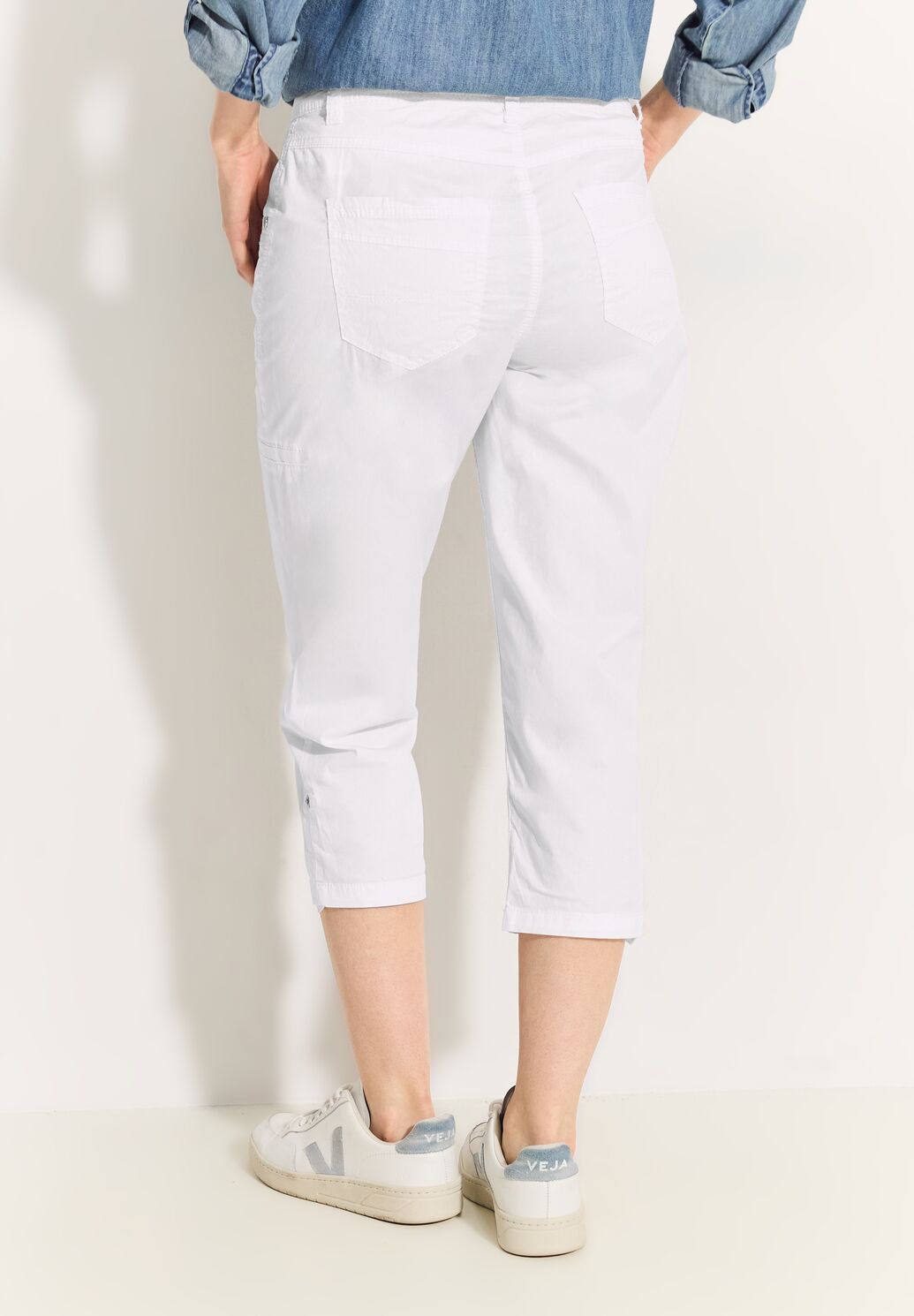 Cecil White Papertouch 3/4 Trousers