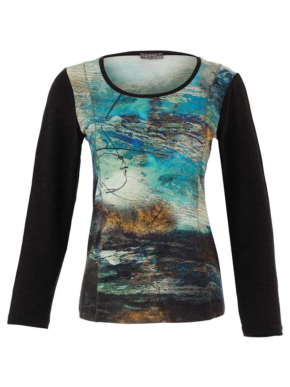 Dolcezza Art Inspired Long Sleeve Top