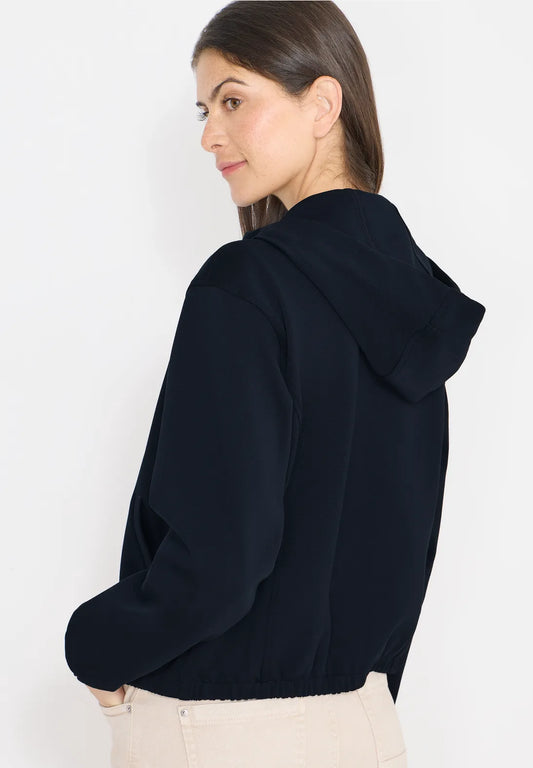 Cecil Modern Piqué Jacket with Hood