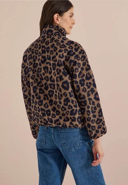 Cecil Leopard Print Jacket