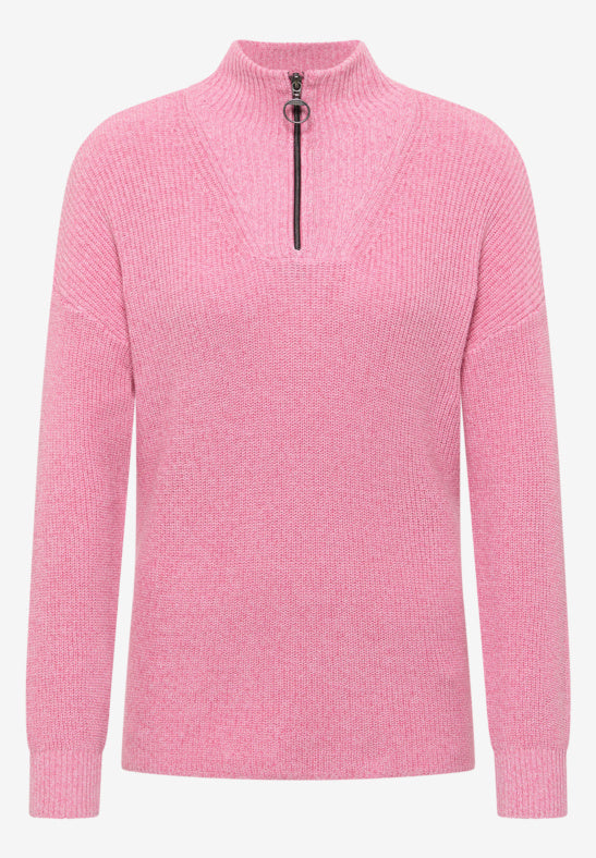 Cecil Pink Troyer Knit