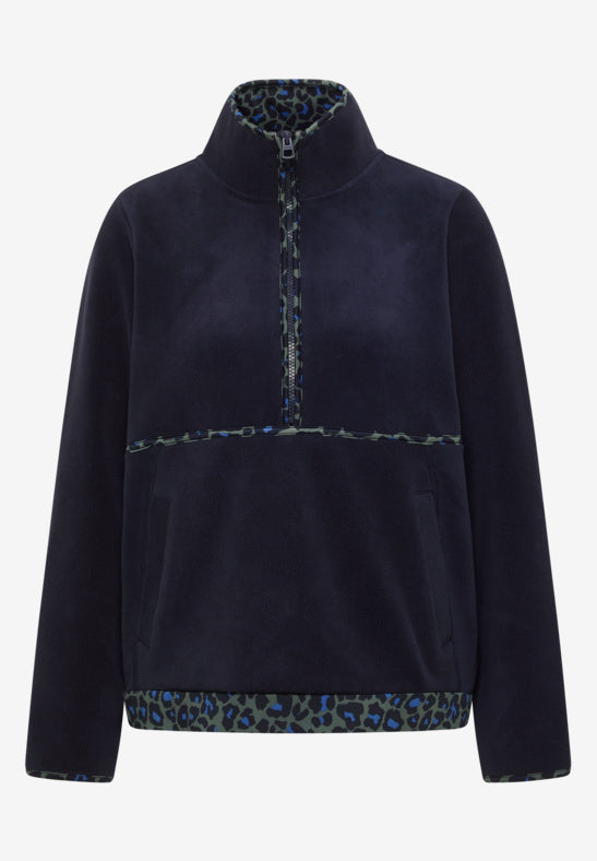 Cecil Navy Fleece