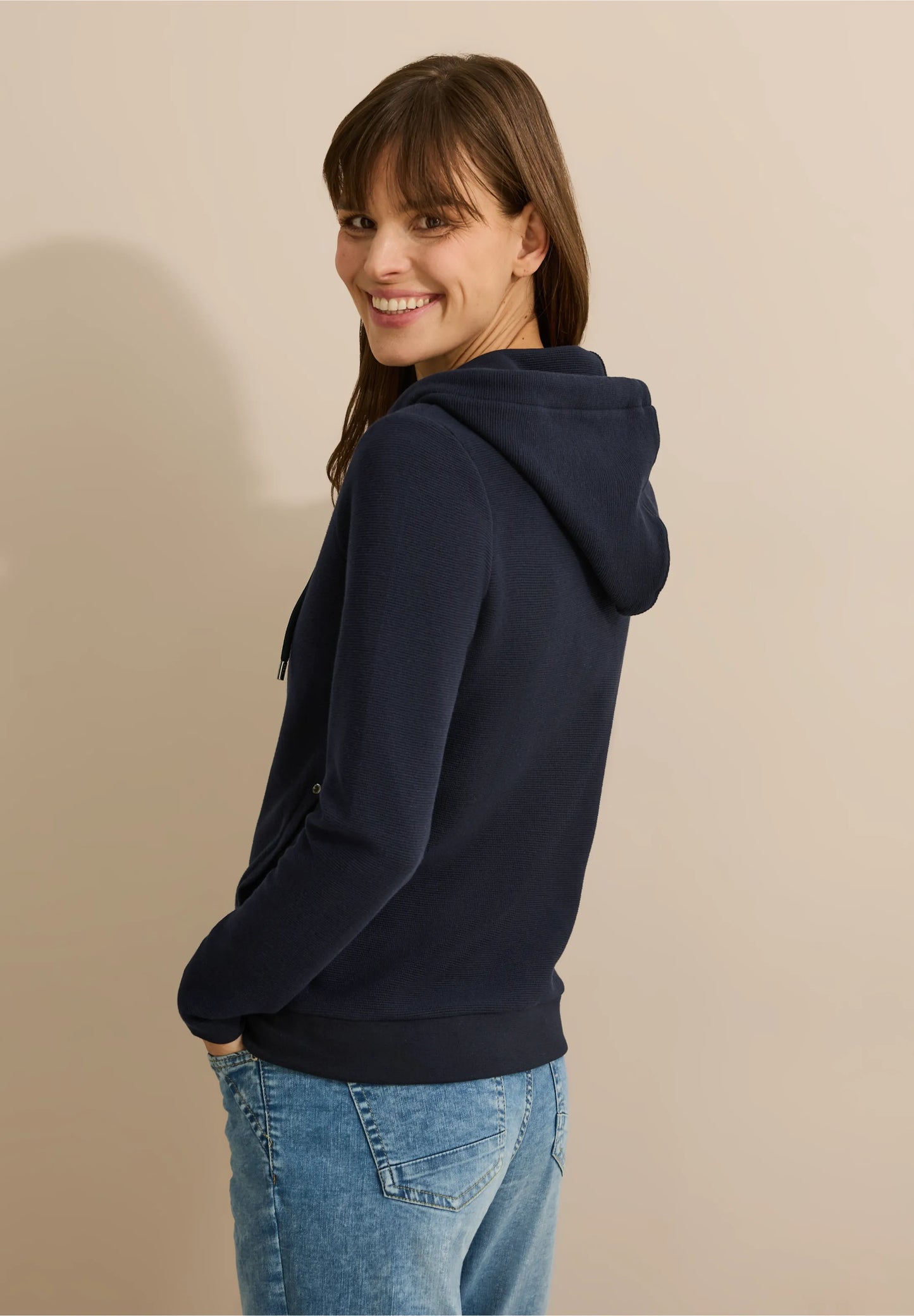 Cecil Navy Hoodie