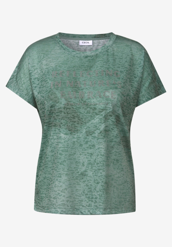 Cecil Ink Green Fusion T-Shirt