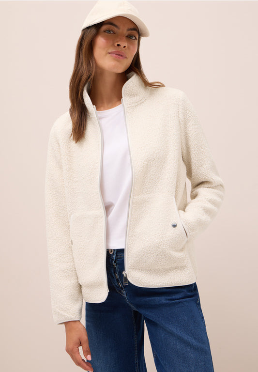 Cecil Vanilla Teddy Overshirt