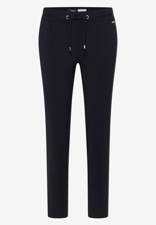 Cecil Tracey Navy Trousers