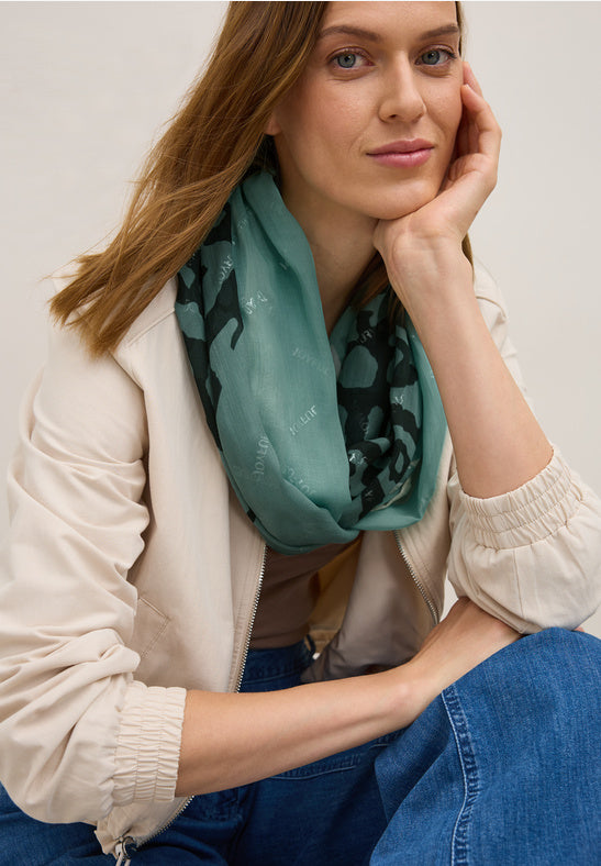 Cecil Ink Green Scarf