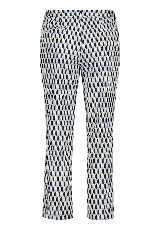 Betty Barclay Blue/Green Print Trousers