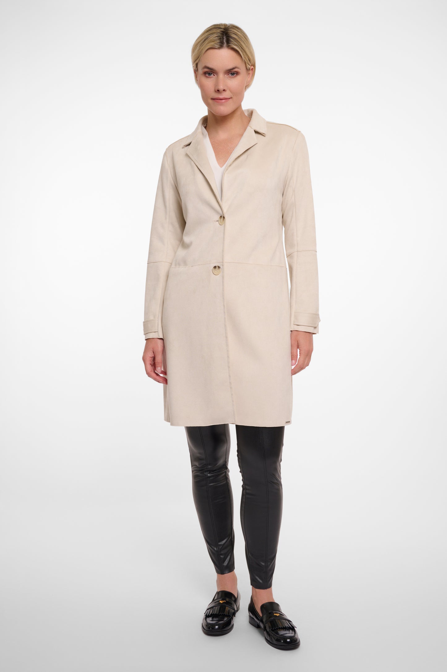 Birch Faux Suede Jacket