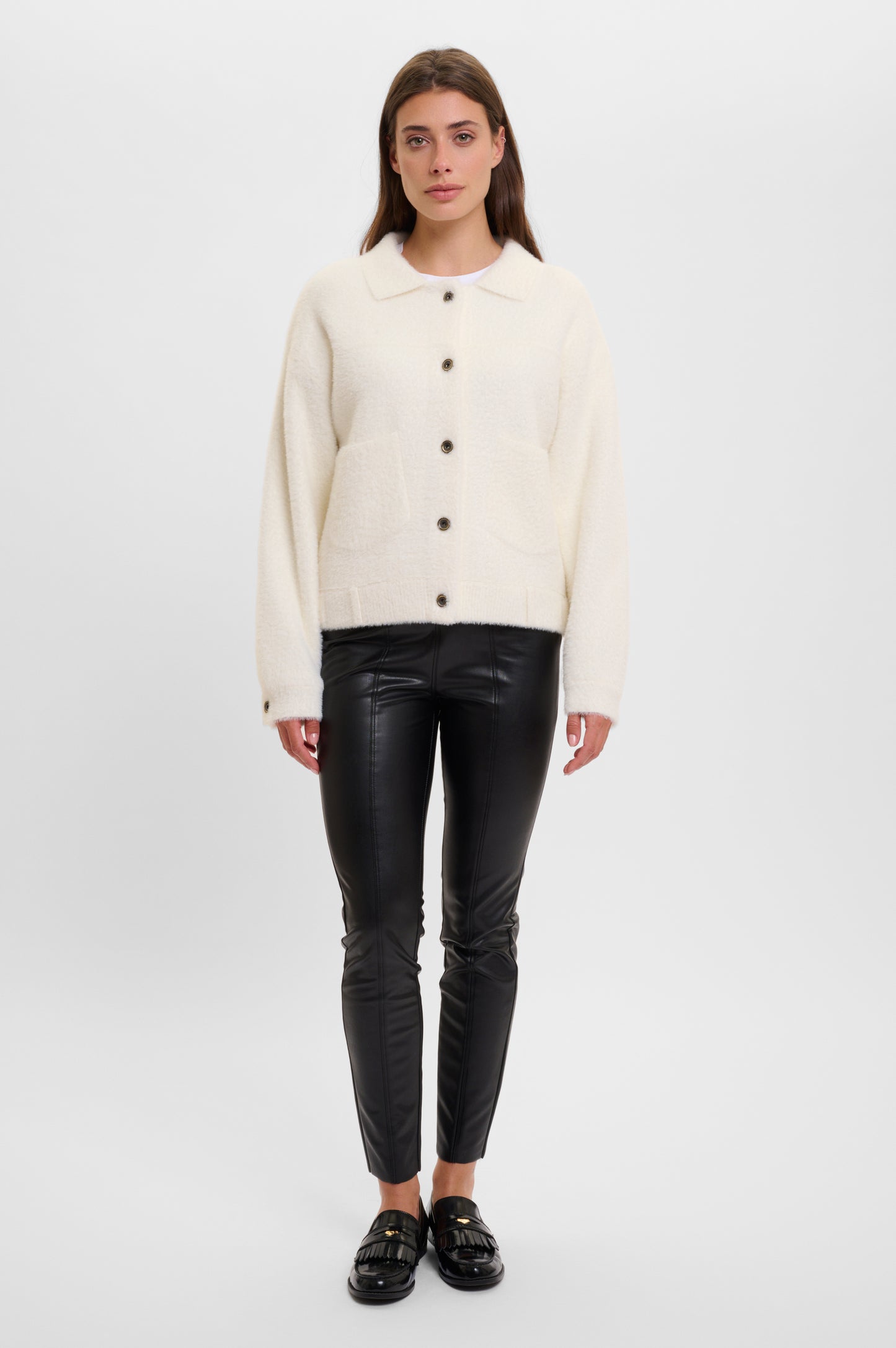 Snow White Boxy Jacket