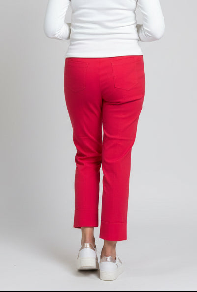 Robell Bella Raspberry 7/8 Trousers