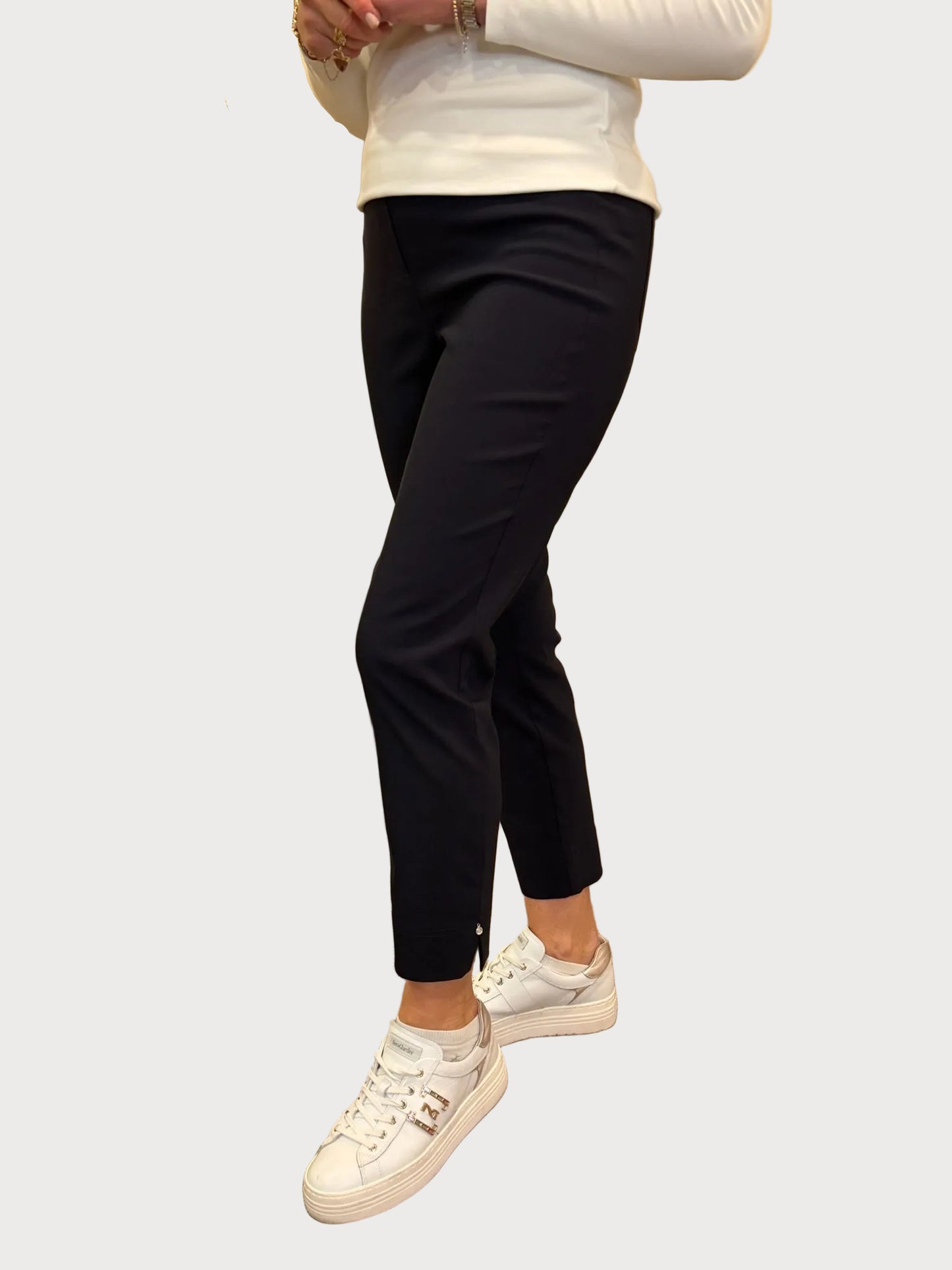 Robell Bella Black Trousers