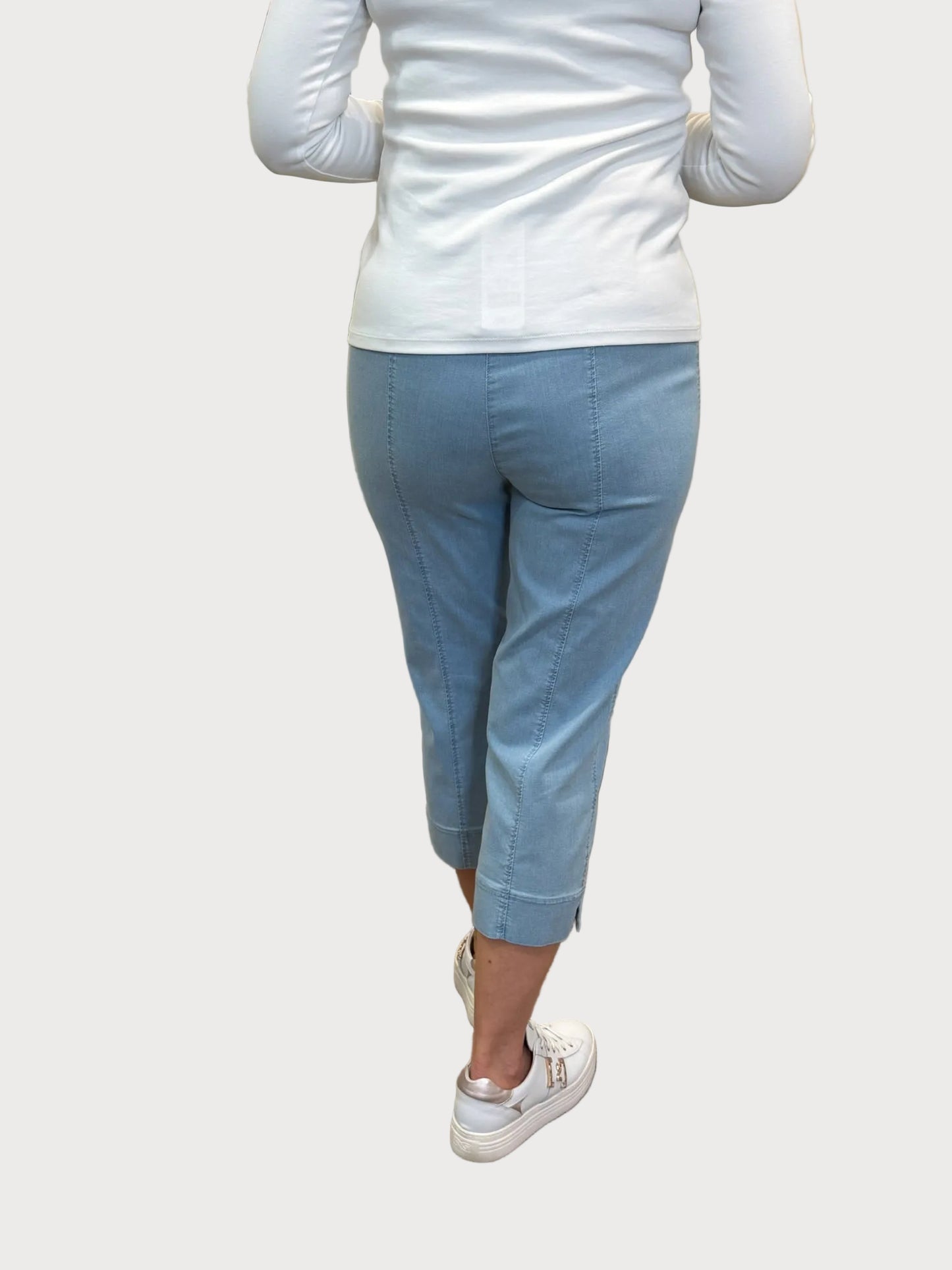 Robell Marie 07 Blue Cropped Jeans