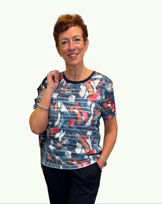 Libra Abstract Twinset