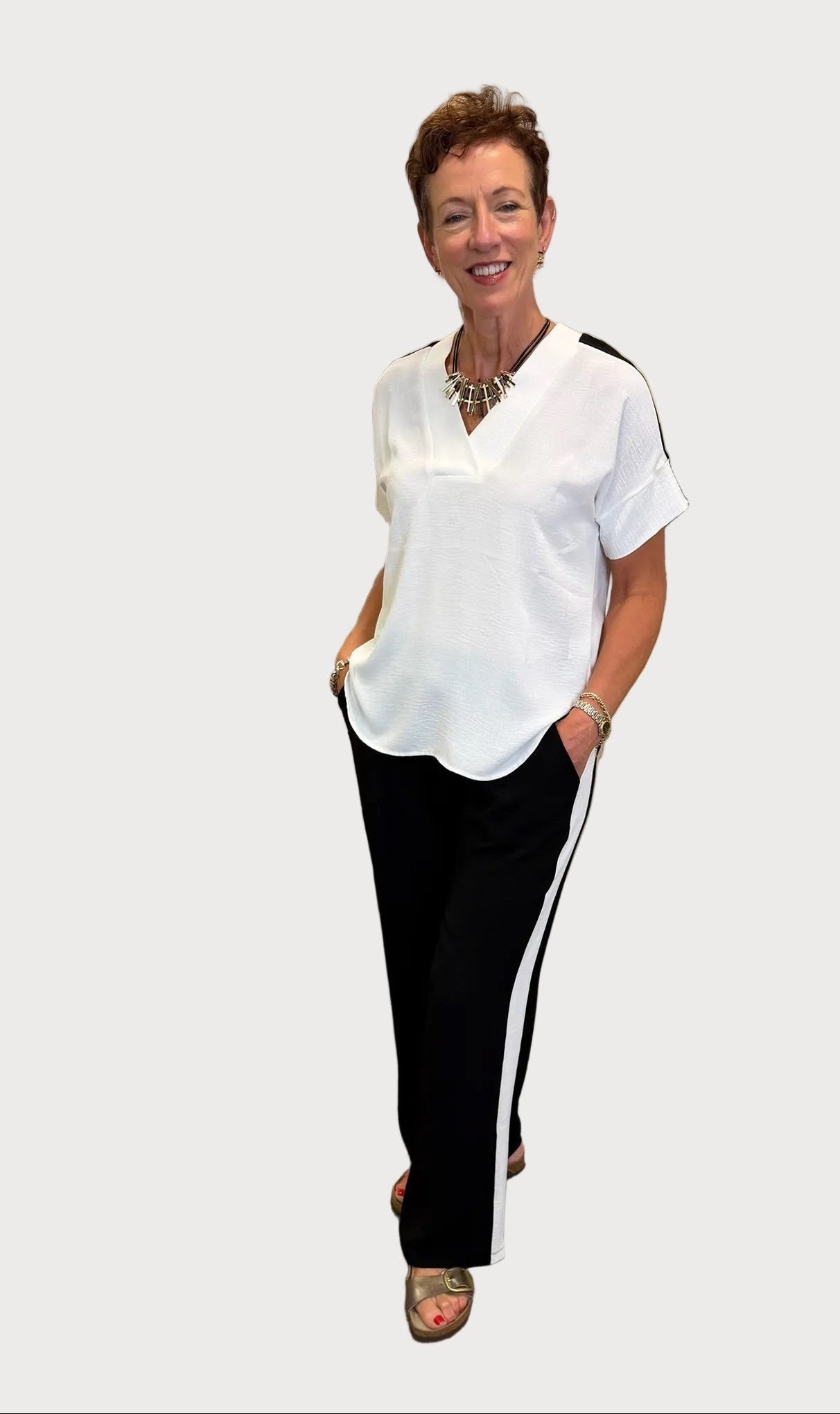 Black and White Co-Ord