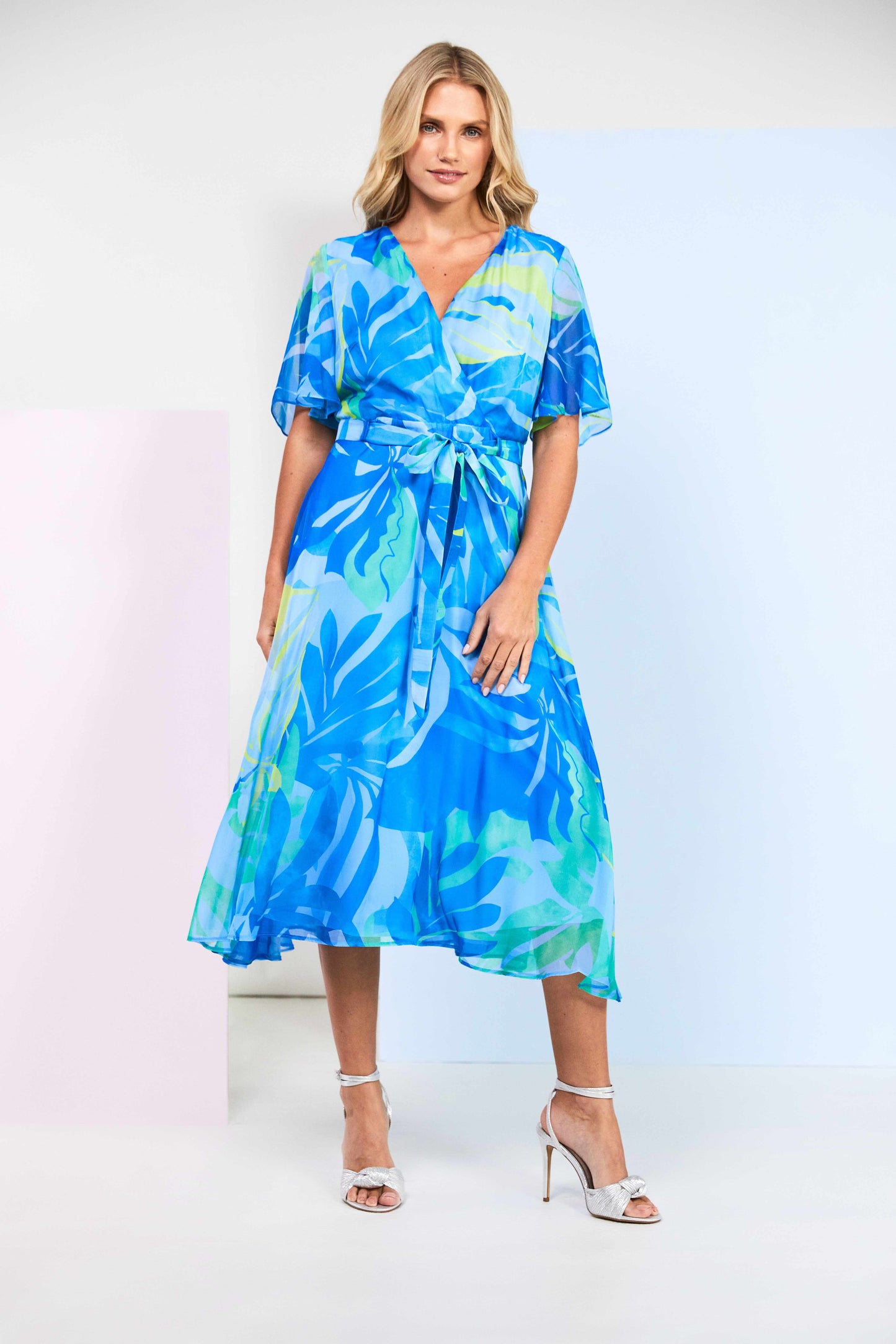 Kate Cooper Flared Print Dress