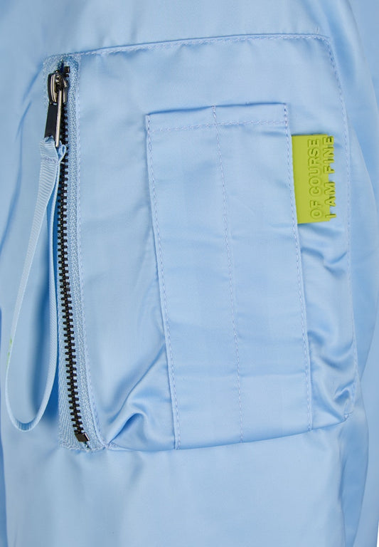 LeComte Light Blue Bomber Jacket