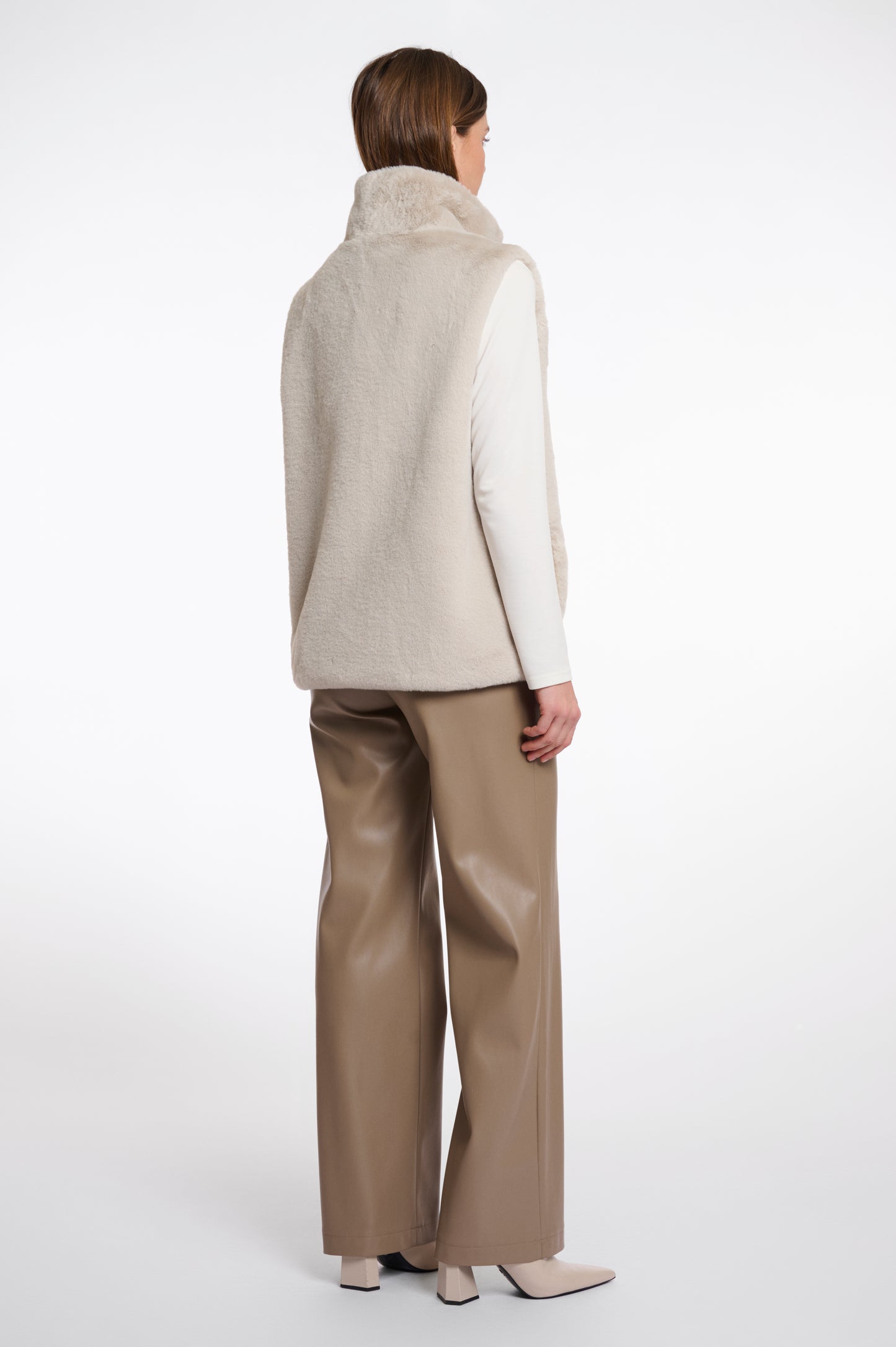 Birch Faur Fur Gilet