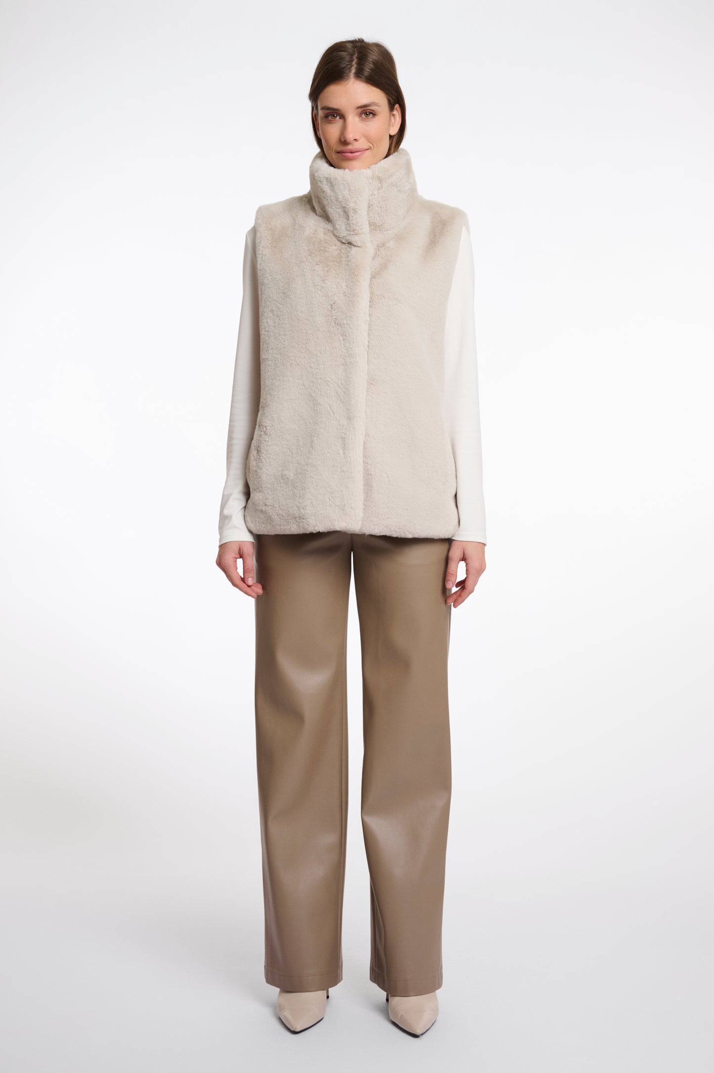Birch Faur Fur Gilet