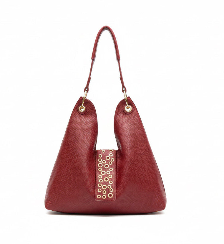 Red Hobo Bag
