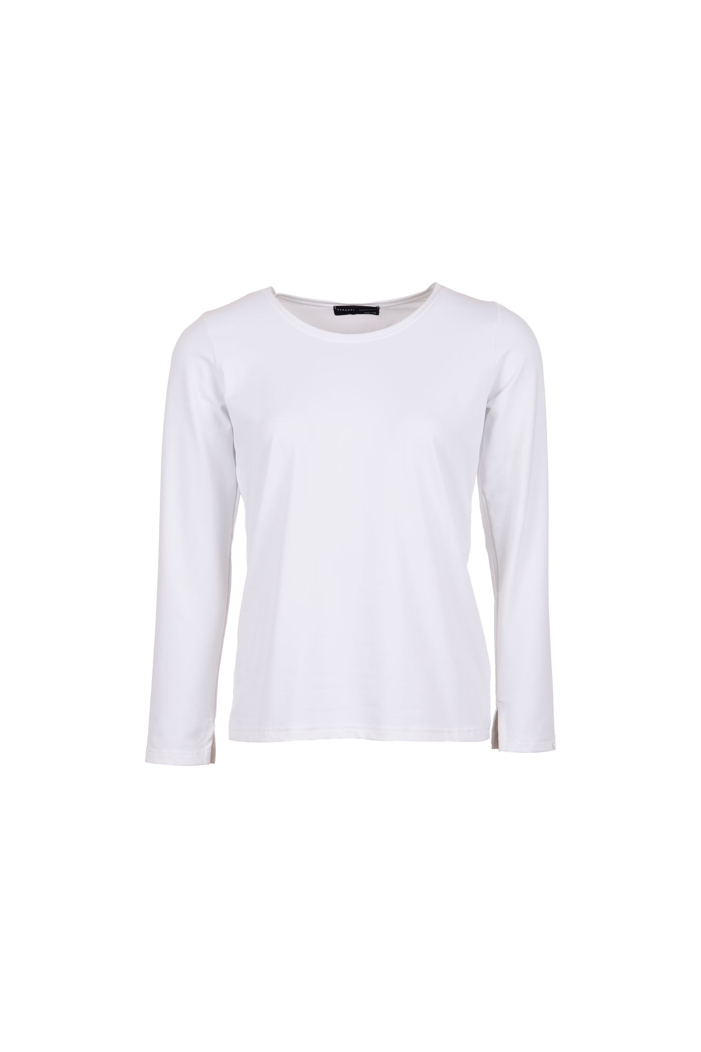 Peruzzi White Long Sleeve Top
