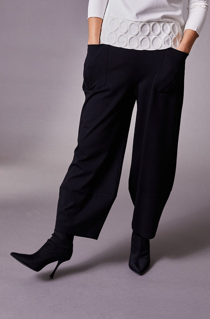 Peruzzi Slouch Black Trousers