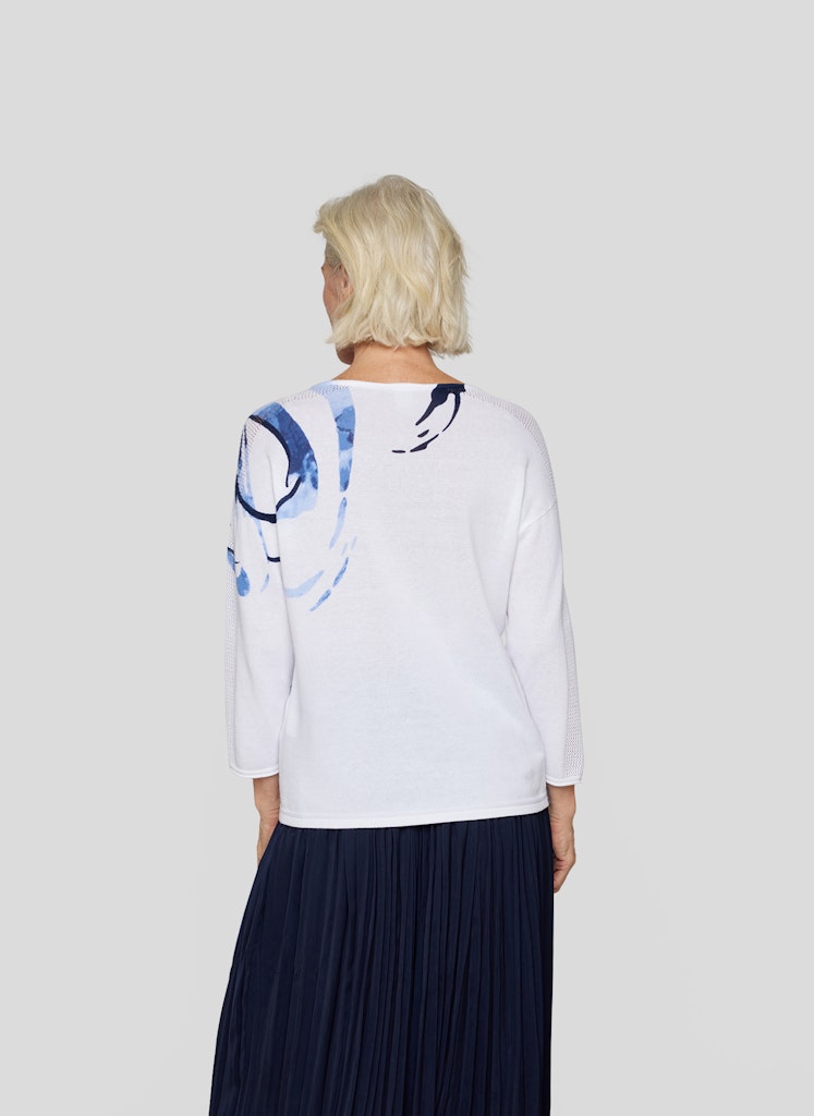 Rabe Abstract Floral Pullover