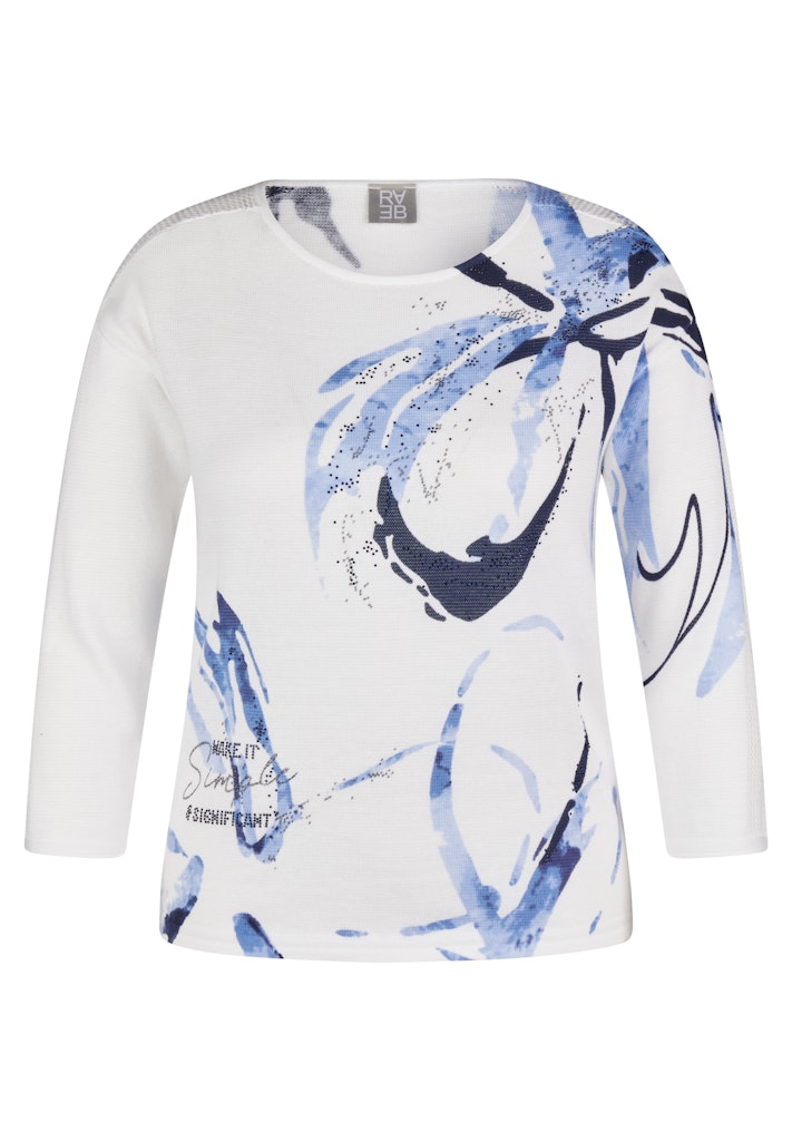 Rabe Abstract Floral Pullover