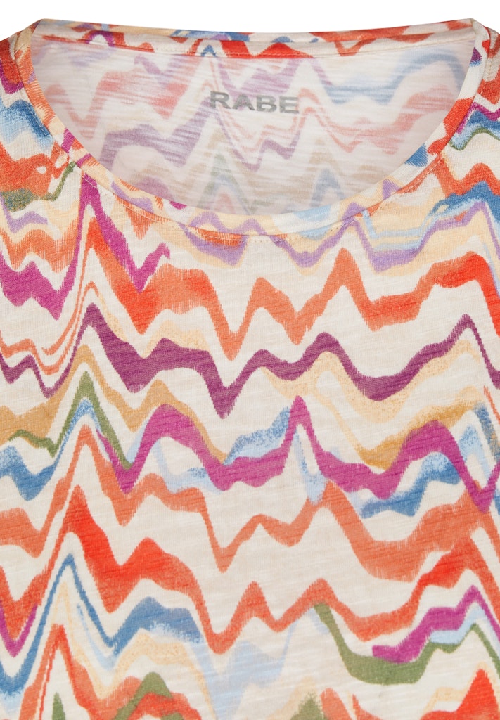 Rabe Wavelength Print Top