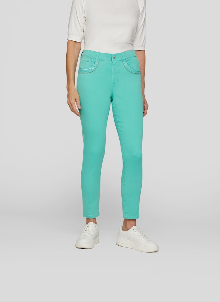 Rabe Green Studded Jeans