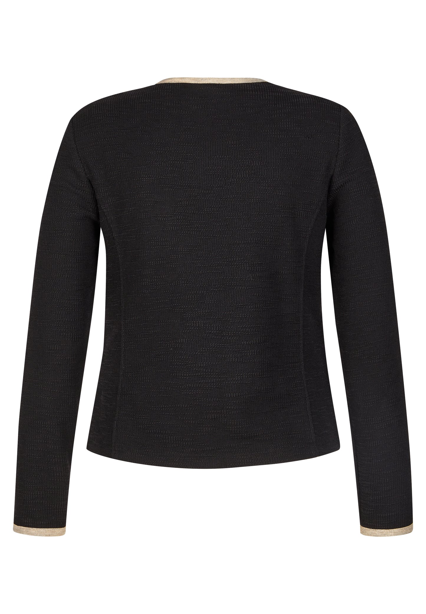 Rabe Black Contrast Trim Jacket