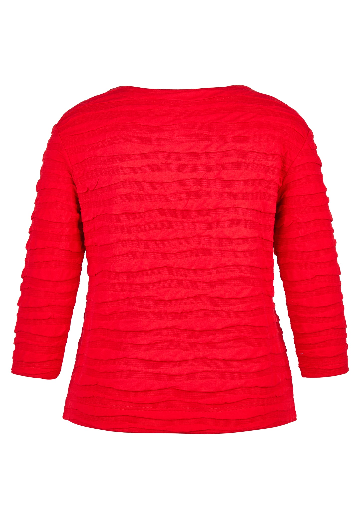 Rabe Poppy Red Wrinkle Top
