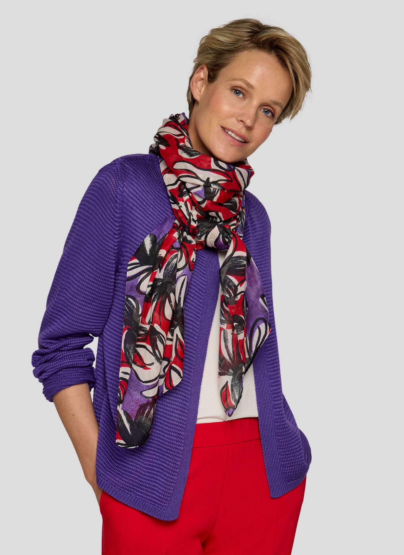 Rabe Red Scarf