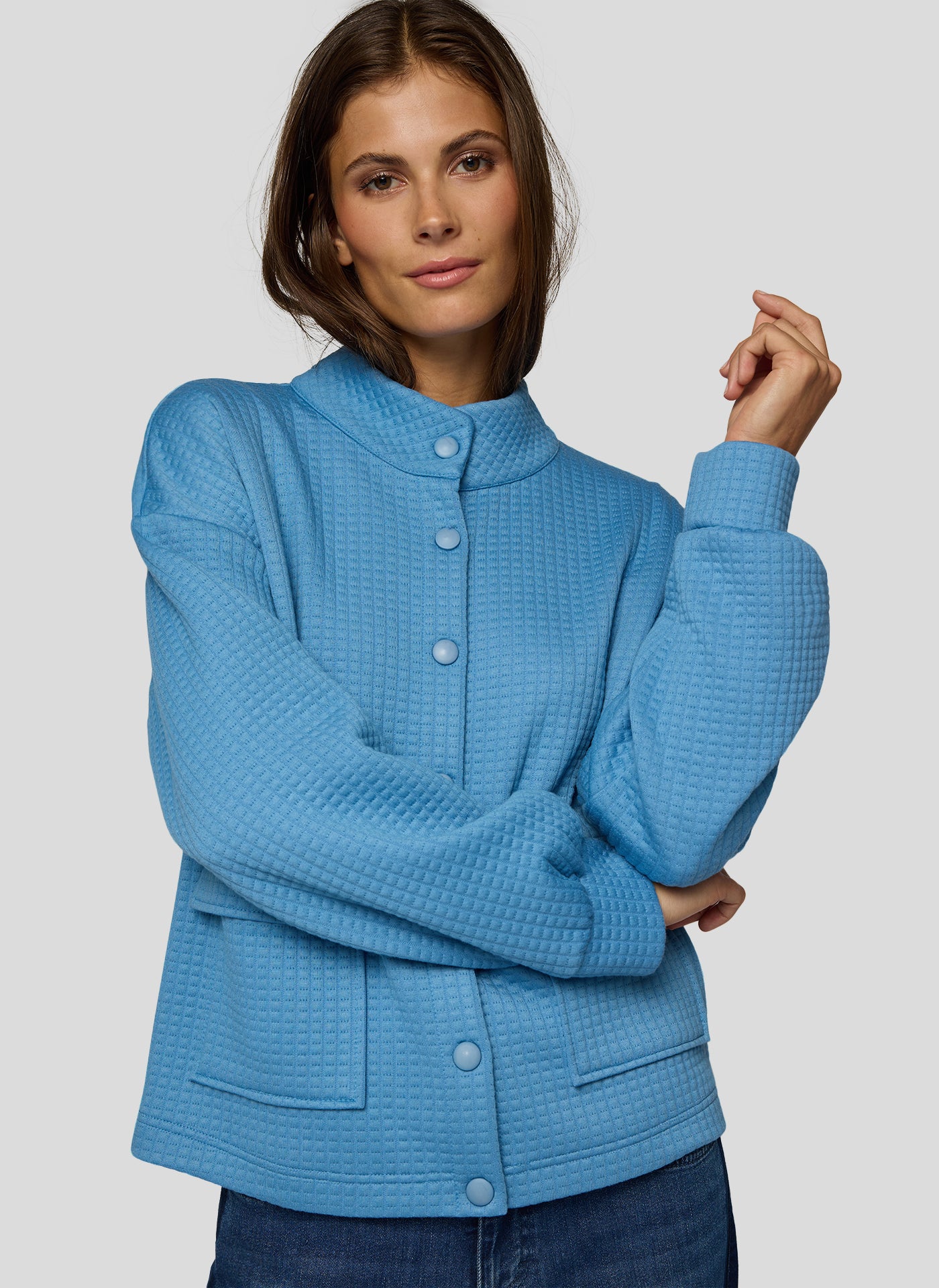 Rabe Blue Casual Jacket