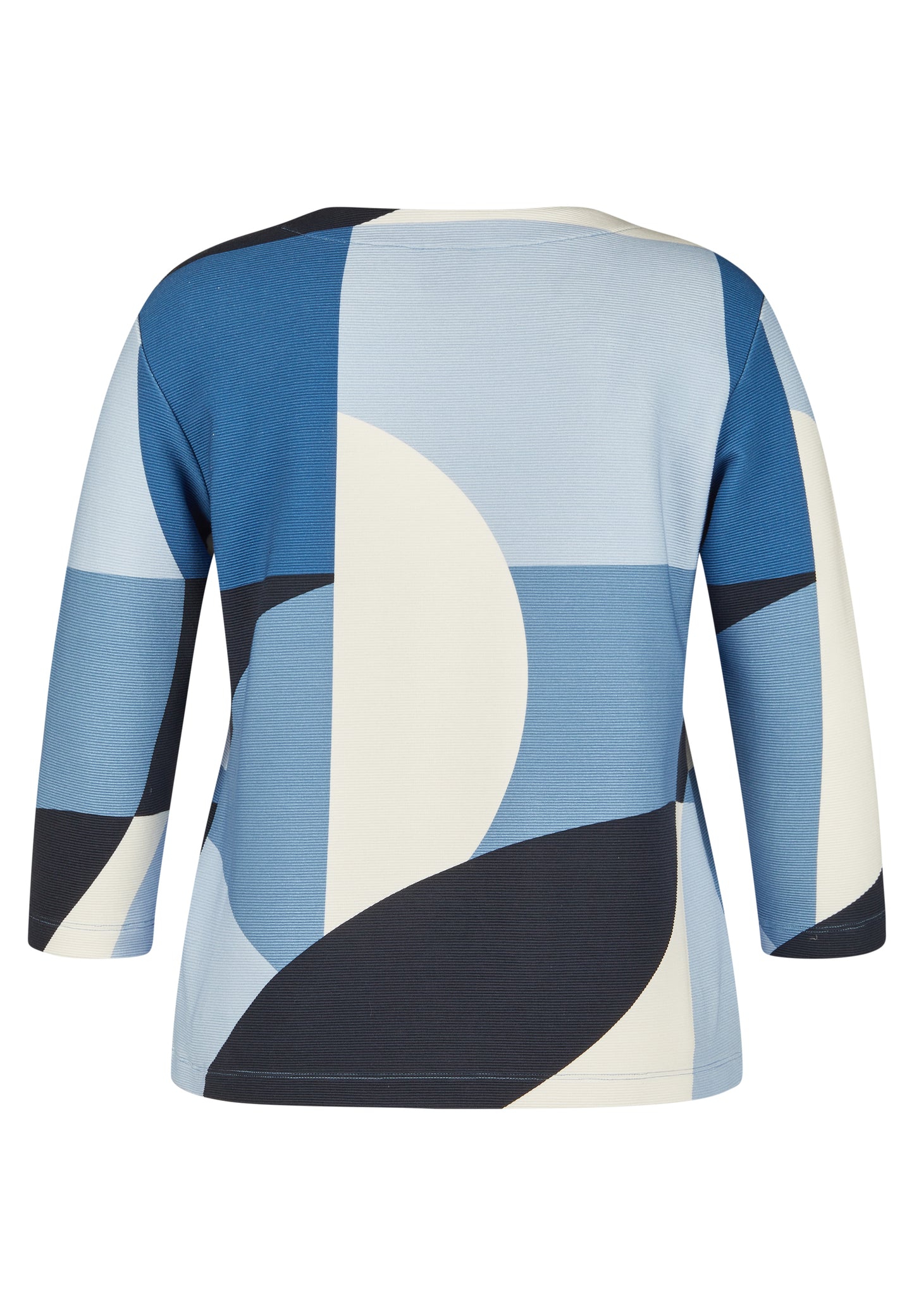 Rabe Blue ColorBlock Top