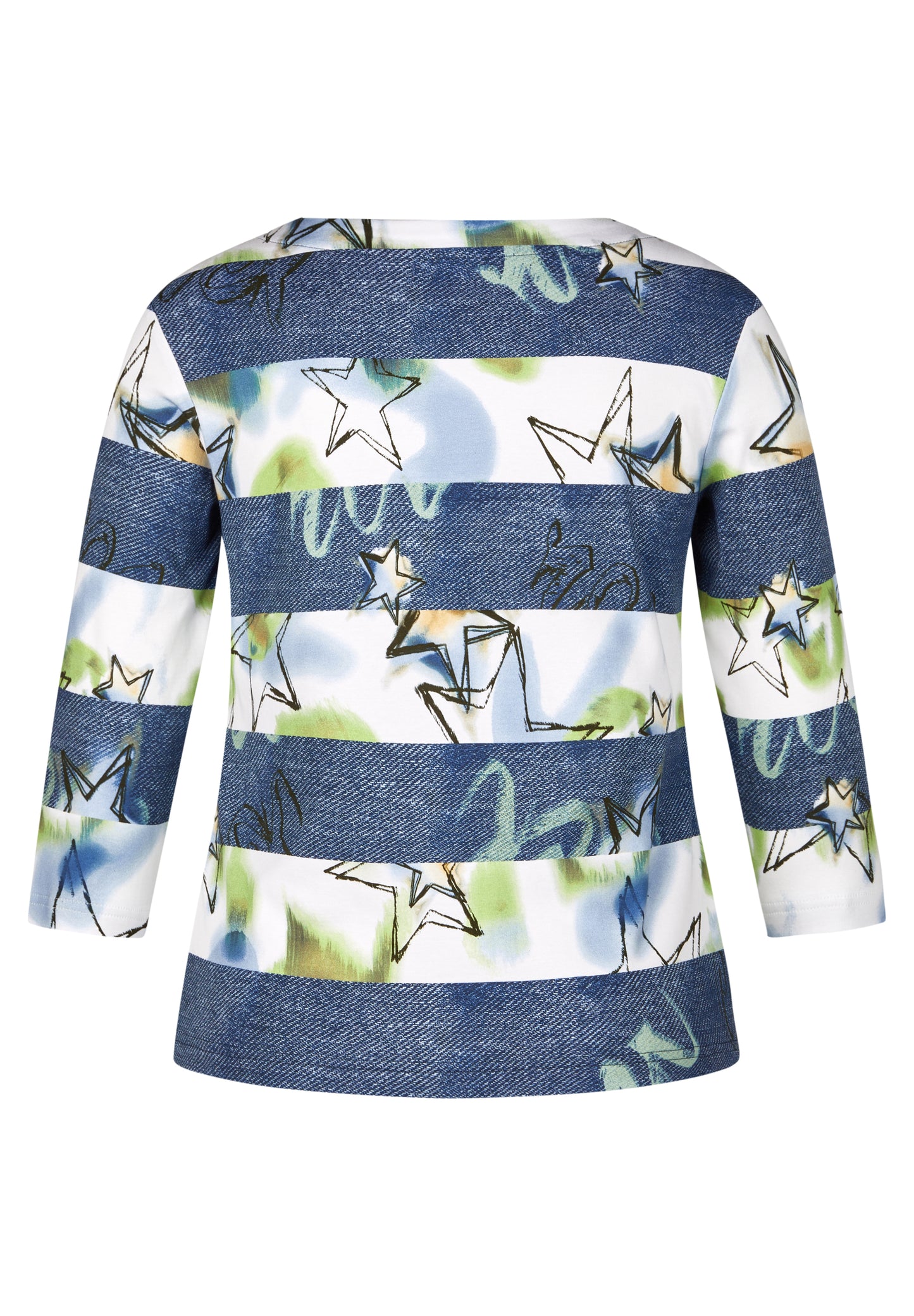 Rabe Dark Blue Stars & Stripes Top