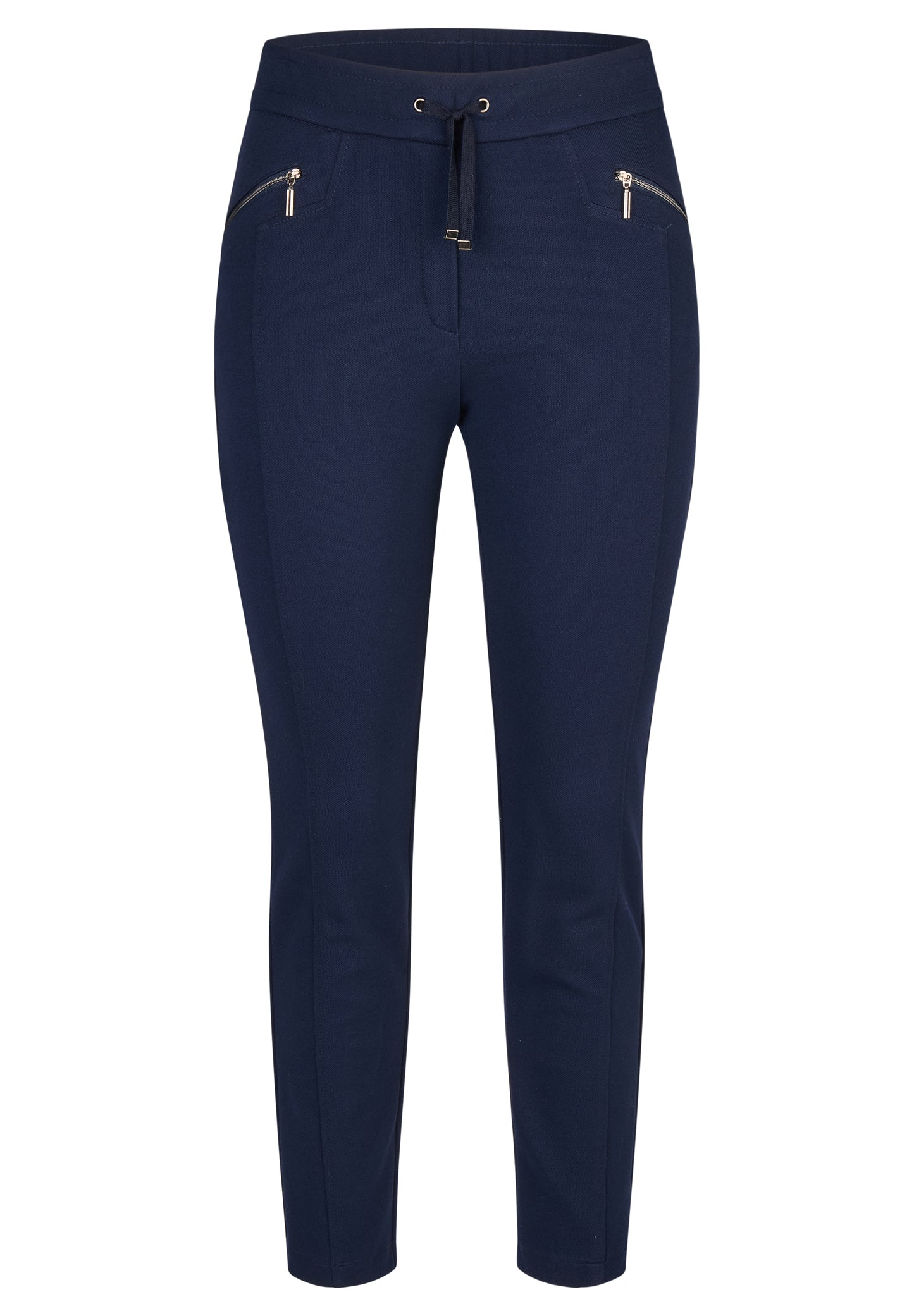 Rabe Marine Blue Casual Trousers