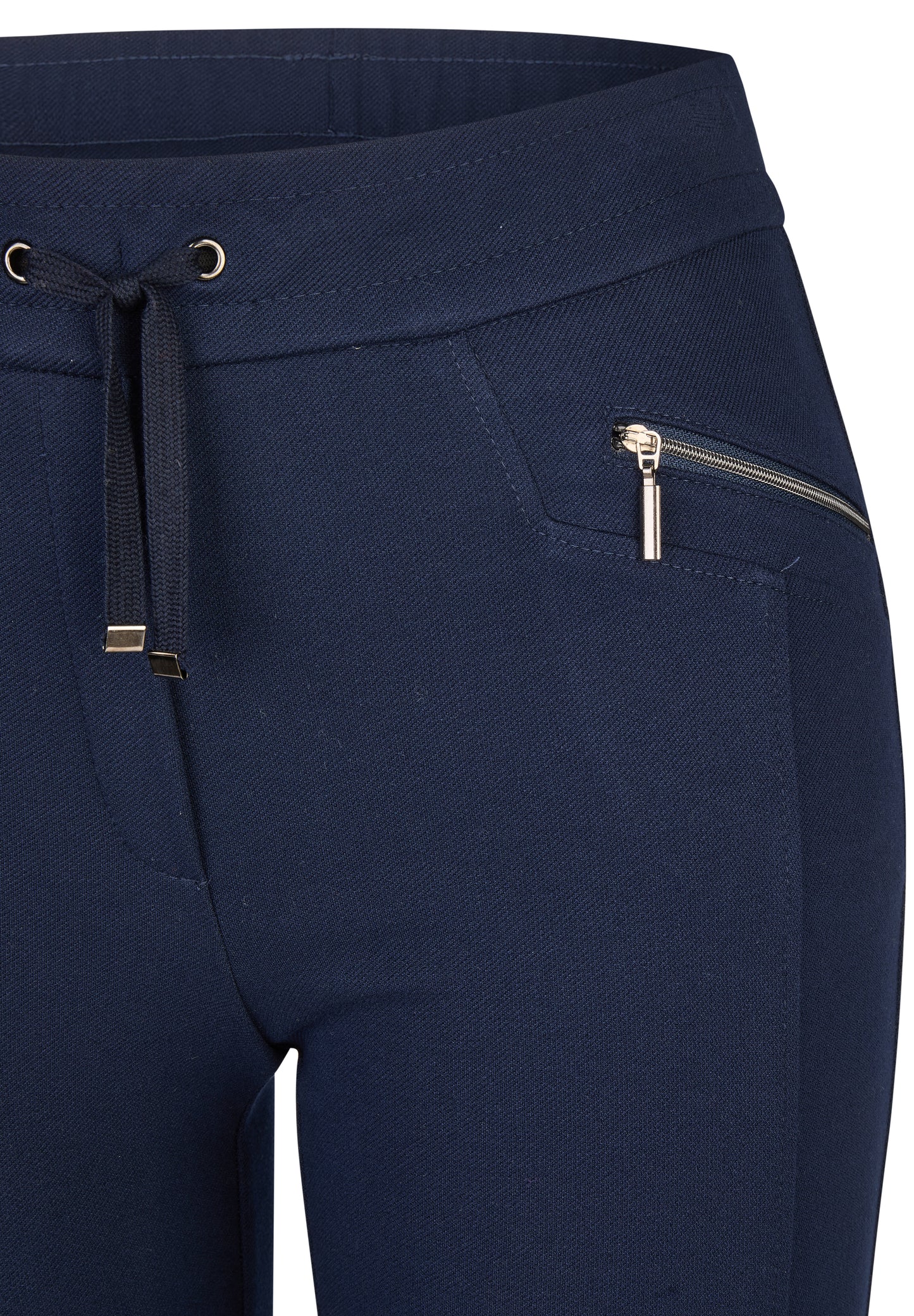 Rabe Marine Blue Casual Trousers