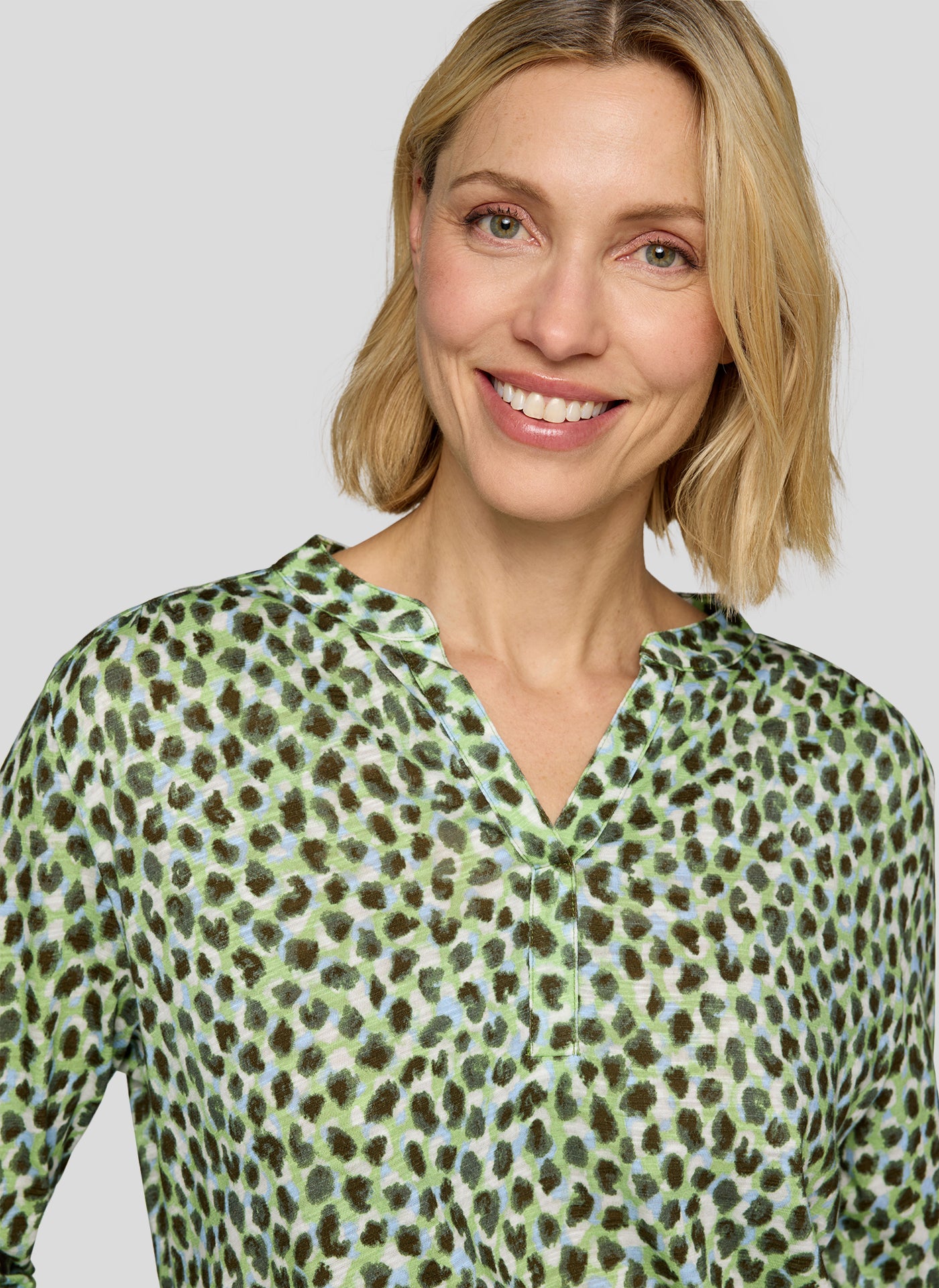 Rabe Animal Print Top