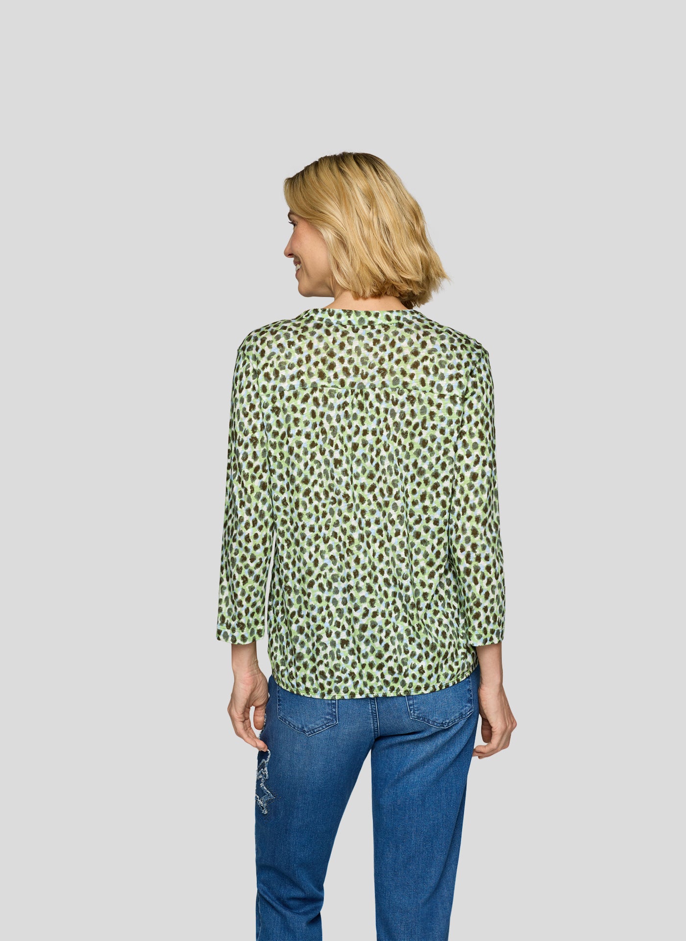Rabe Animal Print Top