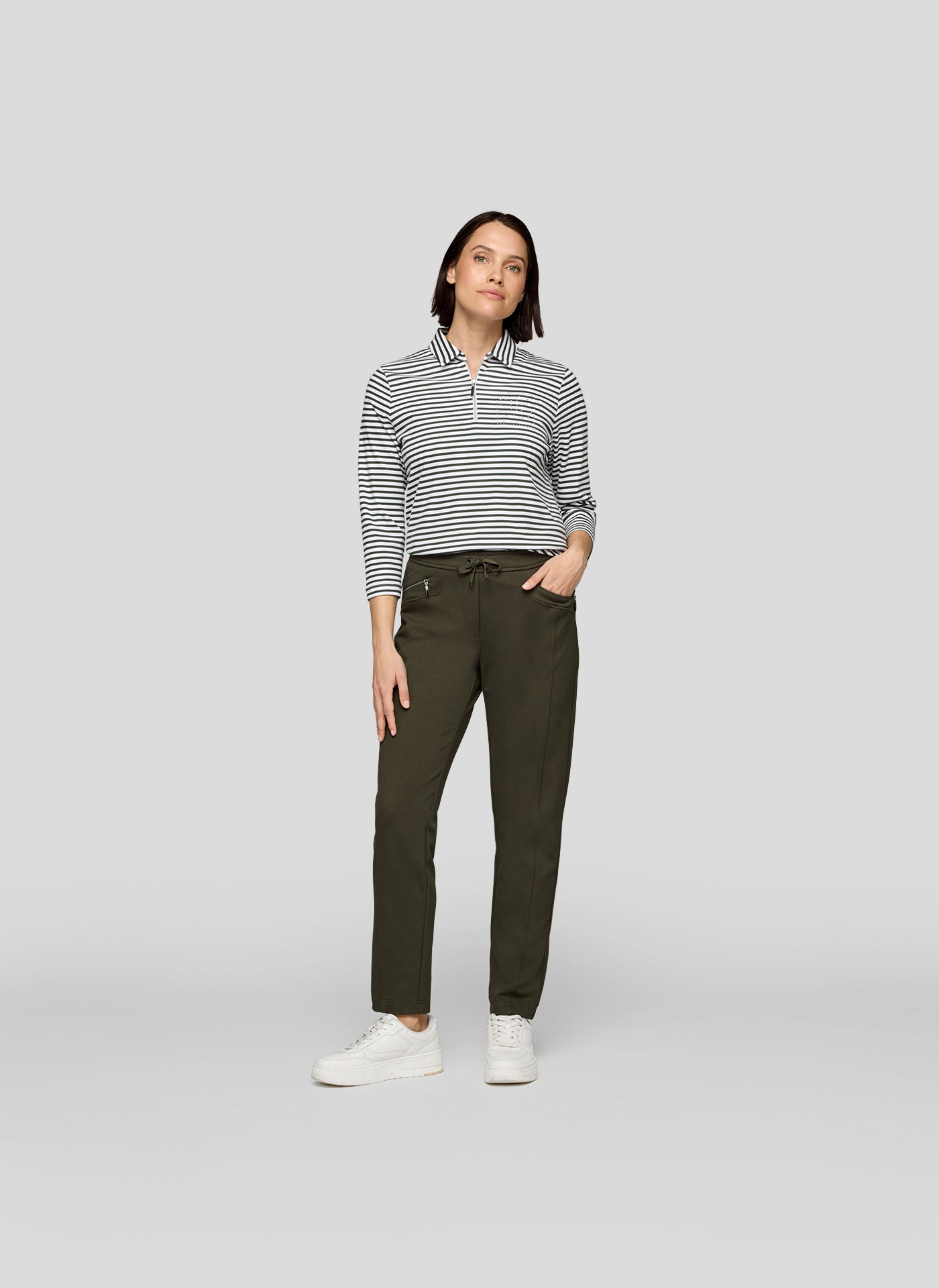 Rabe Khaki Casual Trousers