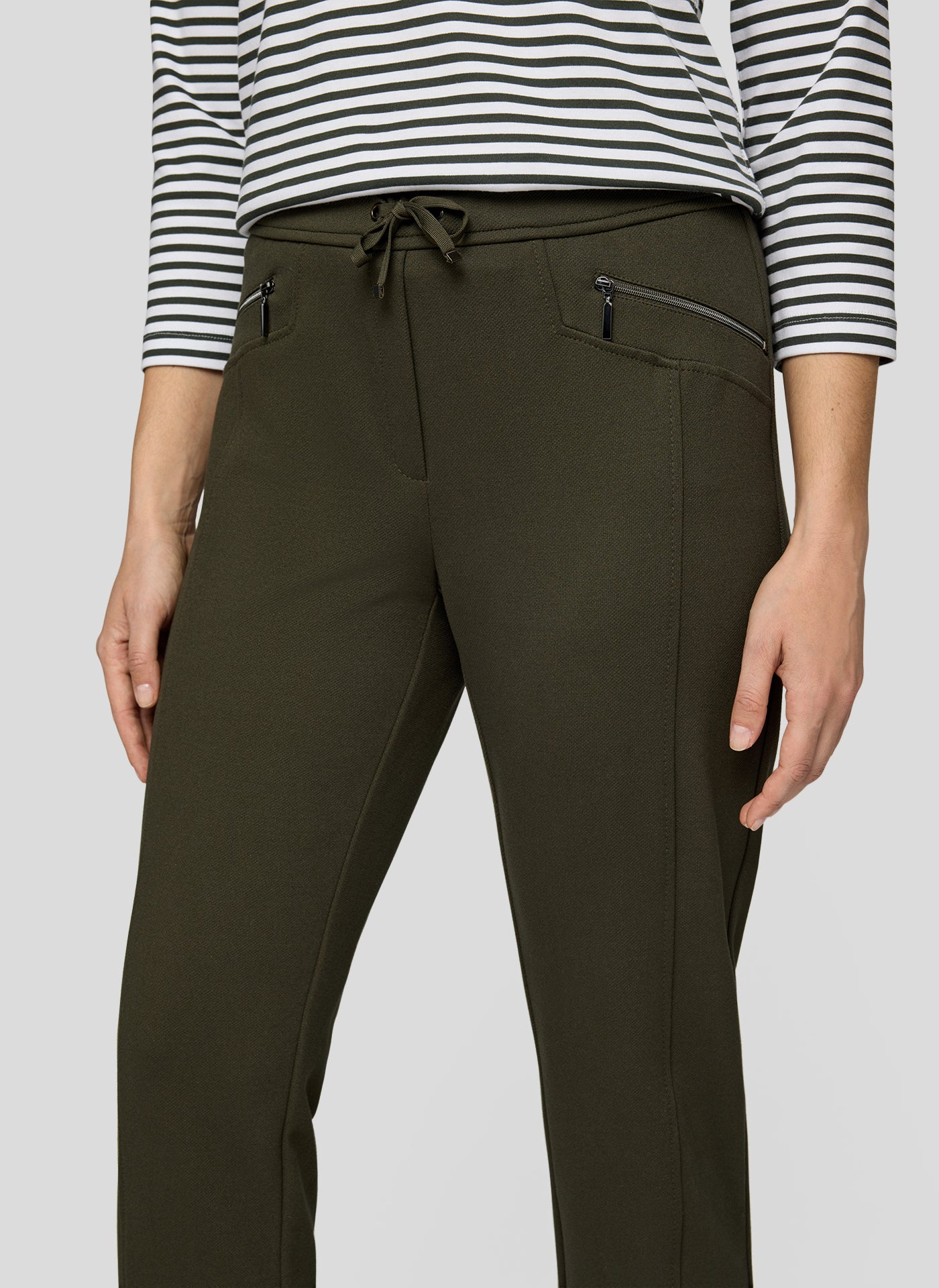Rabe Khaki Casual Trousers