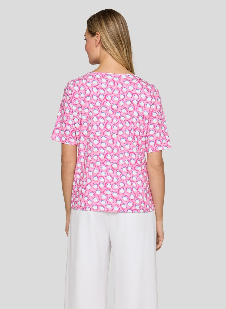 Rabe Crocus Abstract Print Top
