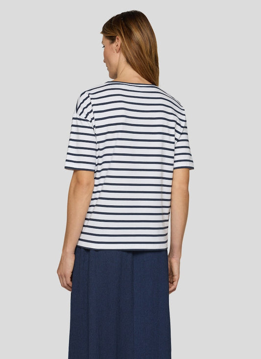 Rabe Blue Striped Top